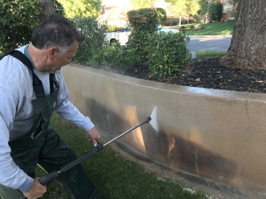 Overview of a residential property cleaning project